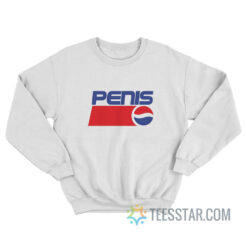 Penis Pepsi Logo Parody Sweatshirt