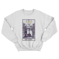 The Lovers Tarot Addams Family Sweatshirt