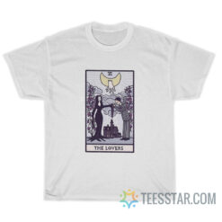 The Lovers Tarot Addams Family T-Shirt