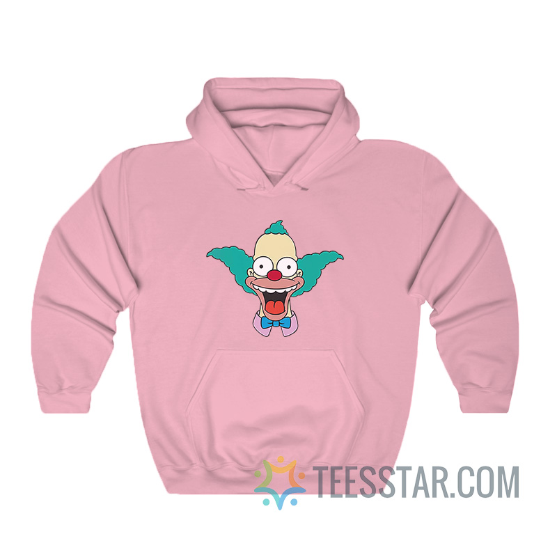 Krusty the clown sweatshirt hot sale