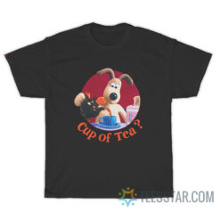 Vintage Wallace And Gromit Cup Of Tea 1989 T-Shirt