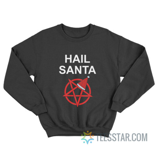 Hail Santa Pentagram Sweatshirt