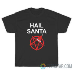 Hail Santa Pentagram T-Shirt