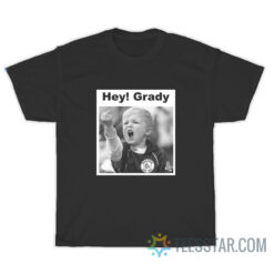 Hey Grady Red Sox Middle Finger Kid Fan T-Shirt