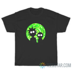 Rick And Morty Portal Silhouette T-Shirt