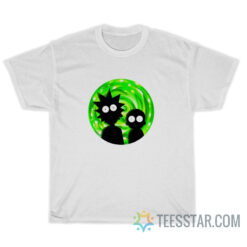 Rick And Morty Portal Silhouette T-Shirt