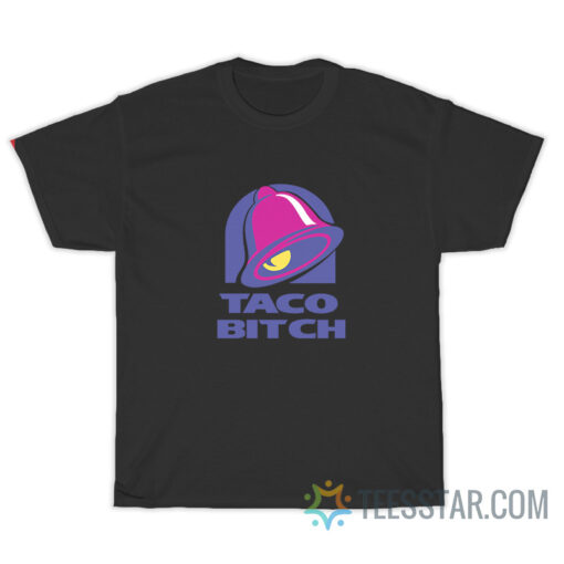 Taco Bitch Taco Bell Logo Parody T-Shirt