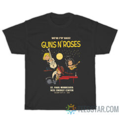 The Peanuts Gun N Roses We're Fucking Back T-Shirt