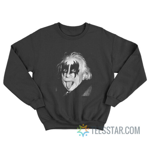 Albert Einstein Kiss Sweatshirt