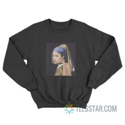 Angelina Jolie Johannes Vermeer Paintings Sweatshirt