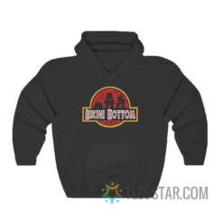 Bikini Bottom Jurassic Park Logo Parody Hoodie