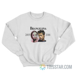 Brad Pitt And Angelina Jolie Brangelina 2005 2016 Sweatshirt