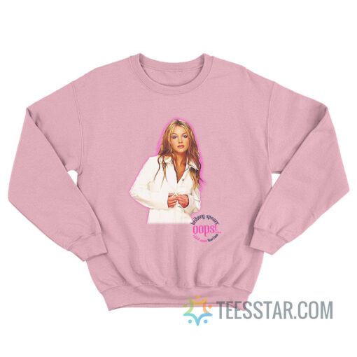 Britney Spears Oops I Did It Again Tour 2000 Sweatshirt