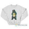 Green Care Bears In Real Life Sweatshirt