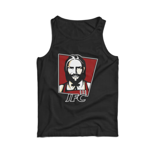 JFC Jesus Fried Chicken KFC Parody Tank Top