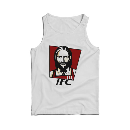 JFC Jesus Fried Chicken KFC Parody Tank Top