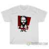 JFC Jesus Fried Chicken KFC Parody T-Shirt