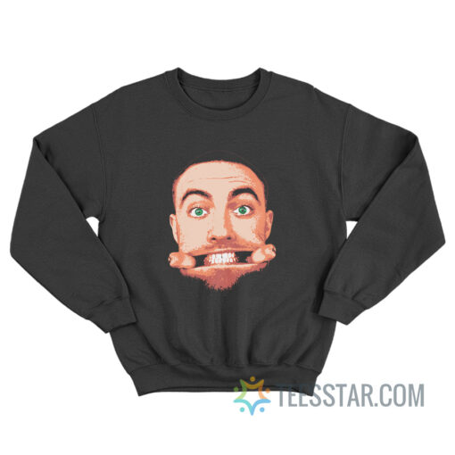 Mac Miller Teeth Sweatshirt