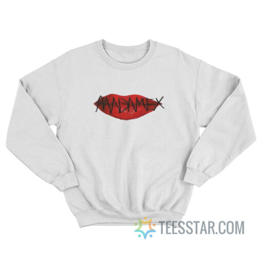 Madonna Madame X Lips Sweatshirt