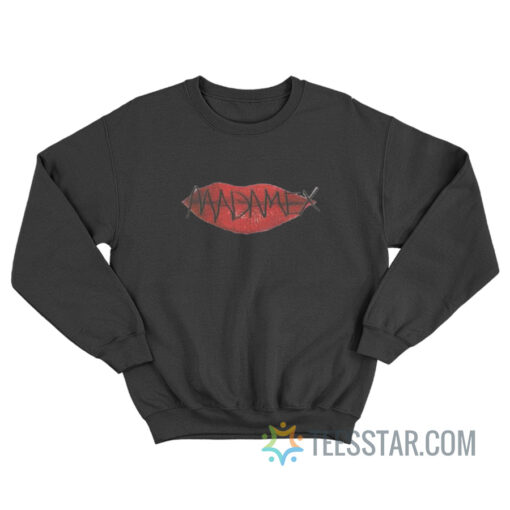 Madonna Madame X Lips Sweatshirt