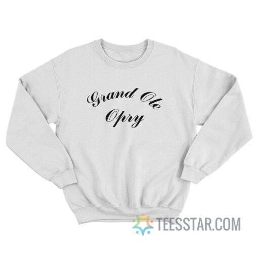 Miley Cyrus Grand Ole Opry Sweatshirt