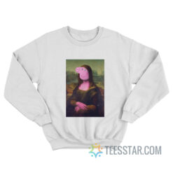 Peppa Pig Mona Lisa Parody Sweatshirt