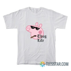 Peppa Pig Thug Life T-Shirt