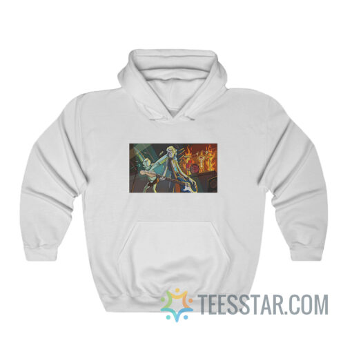 Rick And Morty Rockstar Rick Hoodie