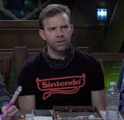 Sintendo Liam O'Brien Critical Role T-Shirt