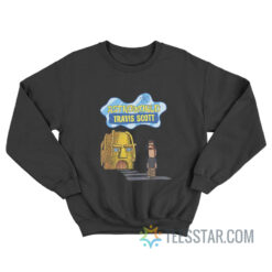 Spongebob X Astroworld Travis Scott Sweatshirt