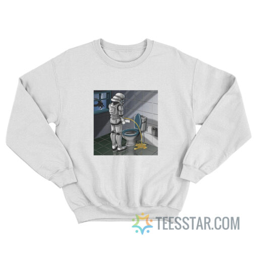 Stormtrooper Peeing Star Wars Sweatshirt