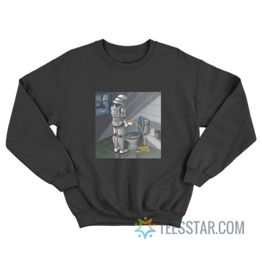 Stormtrooper Peeing Star Wars Sweatshirt