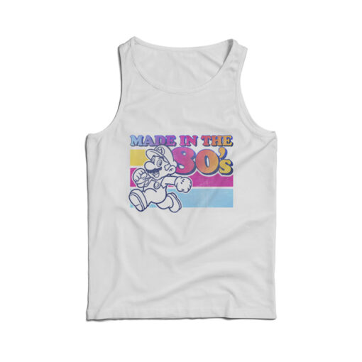 Super Mario Made In The 80s Tank Top