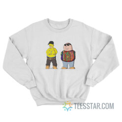 Tupac Simpson And Peter Dad Real Hip Sweatshirt