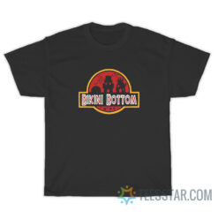 Bikini Bottom Jurassic Park Logo Parody T-Shirt