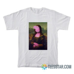 Peppa Pig Mona Lisa Parody T-Shirt