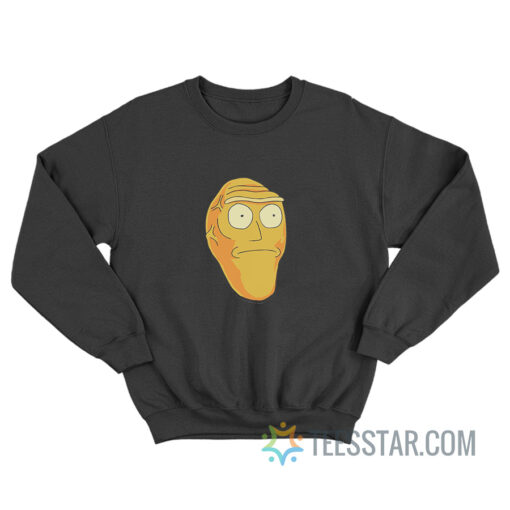 Rick And Morty Cromulons Giant Head Sweatshirt