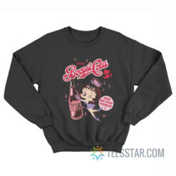 Betty Boop Drink Boopsi Cola Sweatshirt