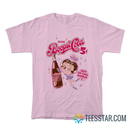 Betty Boop Drink Boopsi Cola T-Shirt