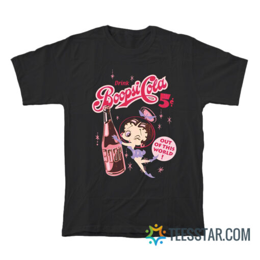 Betty Boop Drink Boopsi Cola T-Shirt