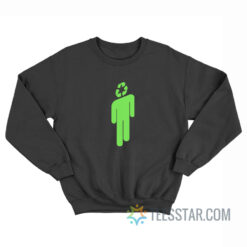 Billie Eilish Recycle Logo Parody Sweatshirt