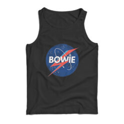 David Bowie Nasa Logo Parody Tank Top