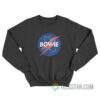 David Bowie Nasa Logo Parody Sweatshirt