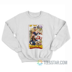 Lady Gaga And Beyonce Telephone Lithograph Sweatshirt