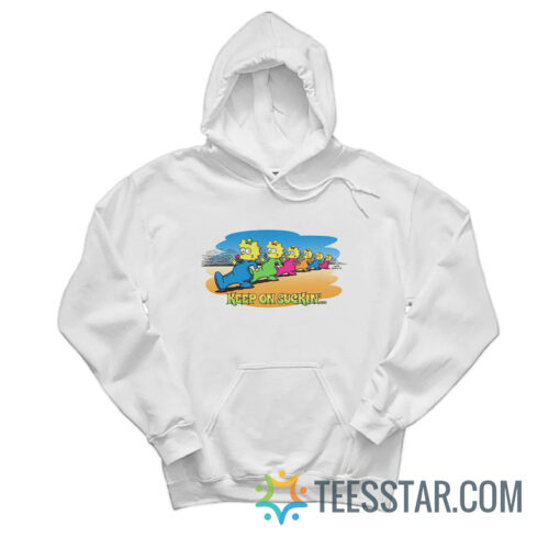 Lisa Simpson Keep On Suckin Hoodie