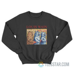 Louis Wain Three Cats Singing Sweatshirt