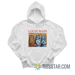 Louis Wain Three Cats Singing Hoodie