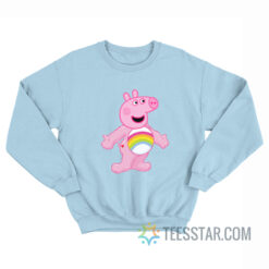 Pink Care Bear Peppa Pig Sweatshirt