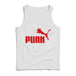 Punk Puma Logo Parody Tank Top