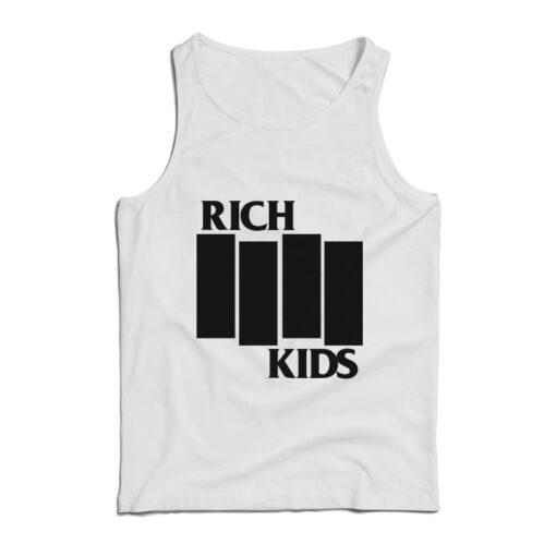 Rich Kids Black Flag Parody Tank Top